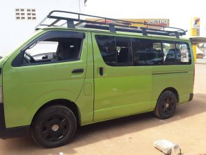 Mini Van for hire in Uganda
